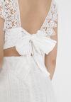 Biała Sukienka Aeliasse