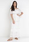 Biała Sukienka Synite