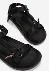 Czarne Sandały Ashophi