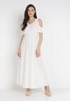 Biała Sukienka Tharasixi