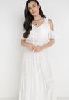 Biała Sukienka Tharasixi