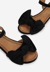 Czarne Sandały Thimolas