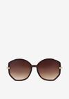 Brązowe Okulary Przeciwsłoneczne Izerig
