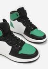 Czarno-Zielone Sneakersy Andanna
