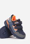 Niebiesko-Pomarańczowe Buty Sportowe Sonon