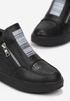Czarne Sneakersy Germael