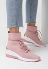 Różowe Sneakersy Eremiel