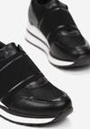 Czarne Sneakersy Anteia