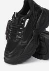 Czarne Sneakersy Chionenia