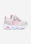 Różowo-Niebieskie Buty Sportowe  LED Myrine