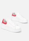 Biało-Czerwone Sneakersy Lephypso