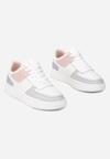 Biało-Różowe Sneakersy Myramna