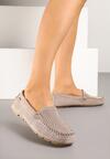 Jasnobeżowe Mokasyny Thalothee