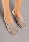 Jasnobeżowe Mokasyny Thalothee