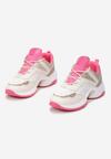 Beżowo-Różowe Sneakersy Isania