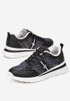 Czarno-Granatowe Sneakersy Kephiope