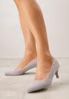 Pantofi cu toc Gri