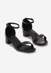 Czarne Sandały Ianthastis