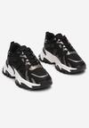 Czarne Sneakersy Moninna