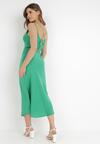 Zielona Satynowa Sukienka Phinereia