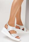 Białe Sandały Canasia