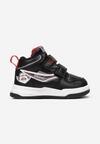 Czarno-Czerwone Buty Sportowe Cythena