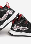 Czarno-Czerwone Buty Sportowe Cythena