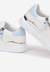 Biało-Niebieskie Sneakersy Kaladia