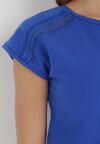 Niebieski T-shirt Adolis