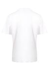 Biały T-shirt z Bawełny Kydothoe