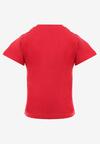 Czerwona Koszulka z Bawełny Argadia