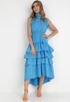 Niebieska Sukienka Tryphiopis