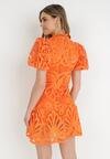 Pomarańczowa Sukienka Cilleis