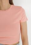 Różowy T-shirt Irousa