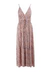 Różowa Sukienka z Wiskozy Argiala