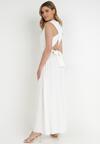 Biała Sukienka Agarano