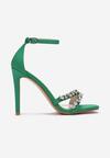 Zielone Sandały Aedasia