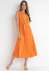 Pomarańczowa Sukienka Ymir