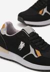 Czarne Buty Sportowe Auber