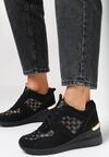 Czarne Sneakersy Tyrysus