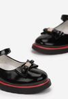Pantofi casual Negru cu roșu