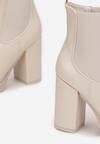 Beżowe Botki Jessice