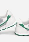Biało-Zielone Buty Sportowe Chloette