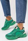 Zielone Sneakersy Achonia