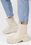 Beżowe Botki Ivenky