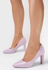 Pantofi cu toc Mov