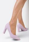 Pantofi cu toc Mov
