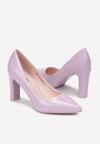 Pantofi cu toc Mov