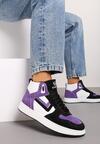 Fioletowo-Białe Sneakersy Alcothee