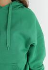 Zielona Bluza Kangurka z Polarem Fasa